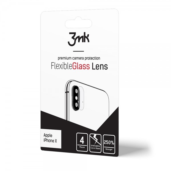 3MK Γυαλί Προστασίας  Camera Lens Huawei P40 Pro Full Cover Tempered Glass 9H AntiCrash / AntiShock (4τμχ)
