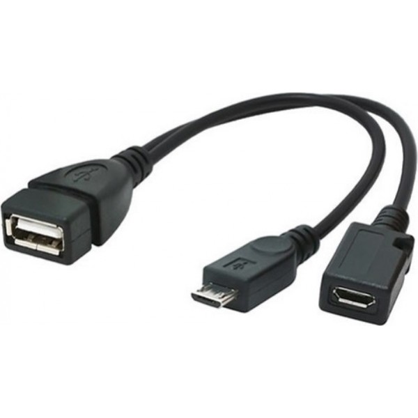 Cablexpert micro USB male - USB-A/micro USB female A-OTG-AFBM-04