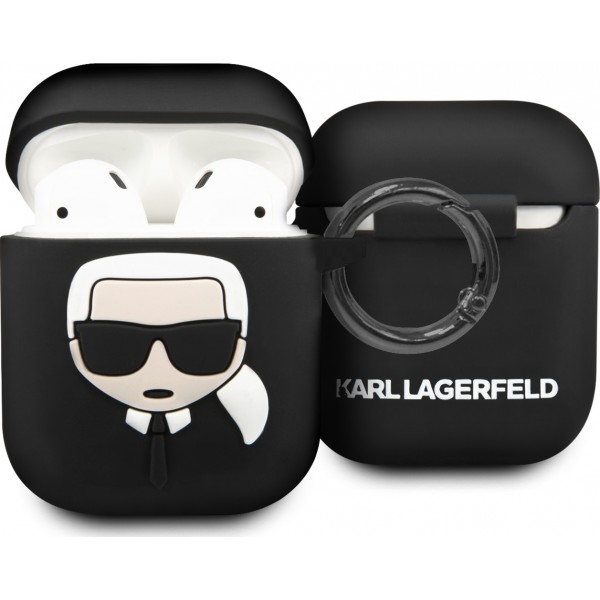 Karl Lagerfeld Προστατευτική Θήκη για Apple AirPods 1/2