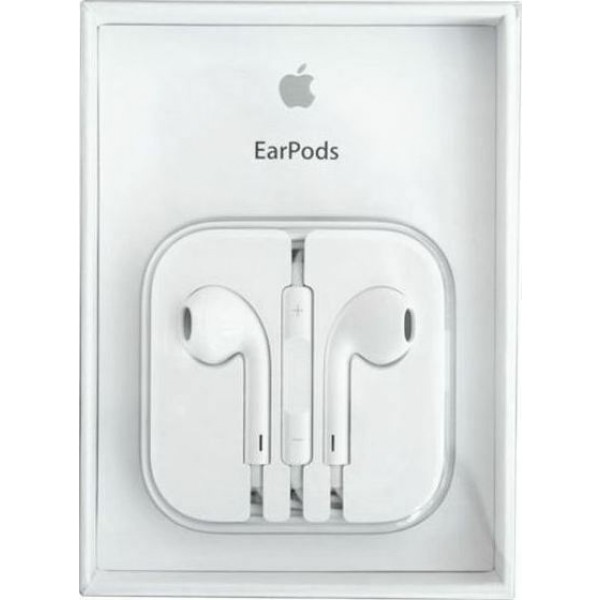 Apple Earpods with Remote and Mic (2015) Earbuds Handsfree με Βύσμα 3.5mm Λευκό MD827ZM/A