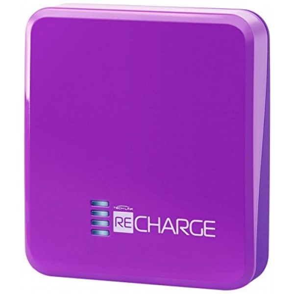 Techlink Power Bank Recharge 2500mAh Purple 527003