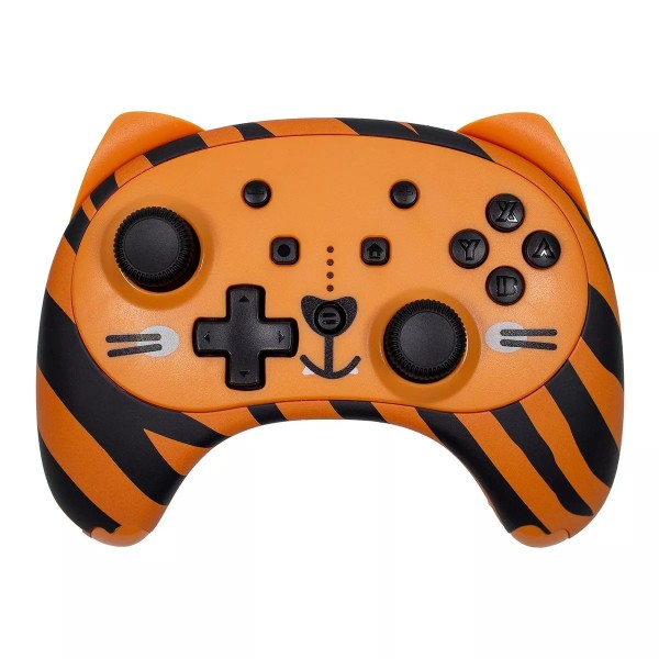 X-Rocker Ασύρματο Gamepad Wild Tiger για Nintendo Switch Πορτοκαλί Μαύρο 5148001