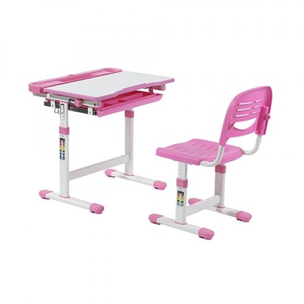 Brateck Σετ παιδικό γραφείο και καρέκλα με σύστημα αυξομείωσης ύψους B204
