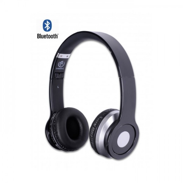 Rebeltec Ακουστικά wireless headphones Crystal Black