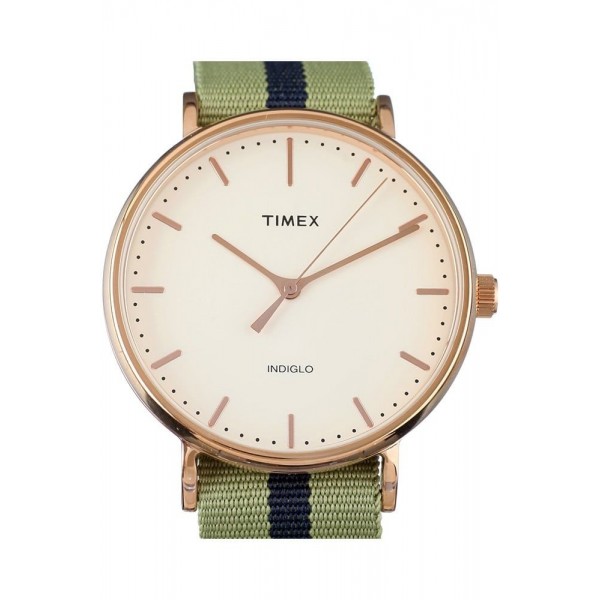 Timex Ανδρικό Ρολόι Archive White/Green ABT526