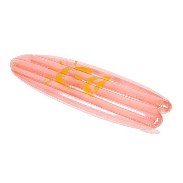 Sunnylife Φουσκωτό στρώμα surf Ride With Desert Palms - Powder Pink S1LSRFDE
