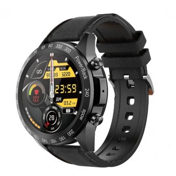 BlitzWolf Smartwatch Bluetooth 5.0 Μαύρο BW-HL4 Black