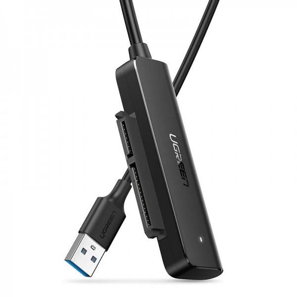 Ugreen Αντάπτορας SATA III 2.5" 3.0 σε USB 3.2 Μαύρος 70609 CM321