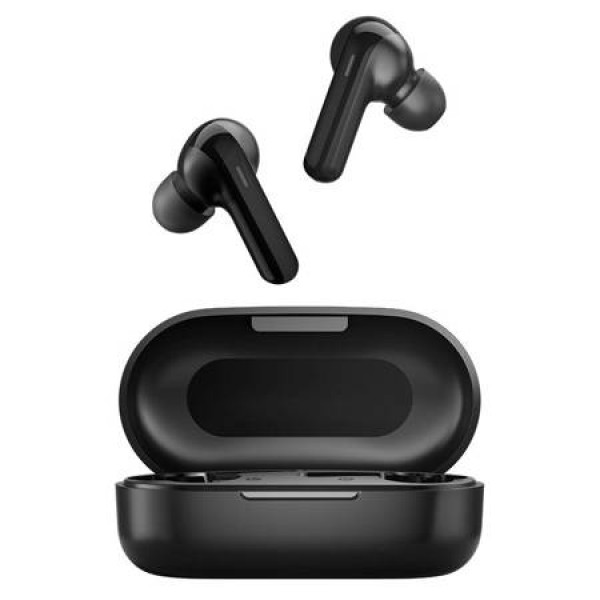 Haylou earphones GT3 με θήκη φόρτισης 600mAh, True Wireless, μαύρα | GT3-BK