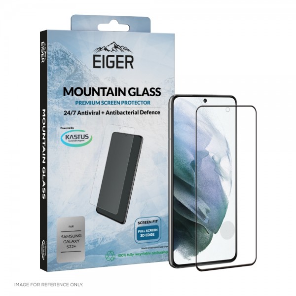 Eiger Mountain Glass Προστασία Οθόνης 3D Samsung S22+ EGSP00815