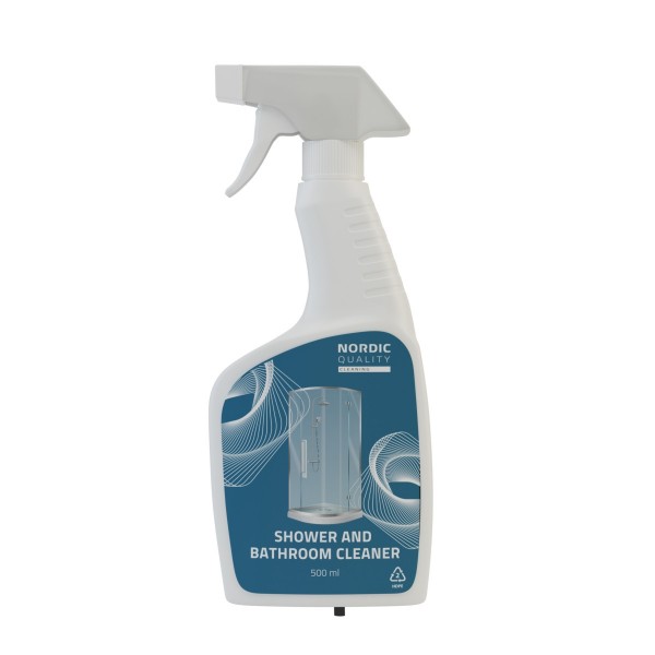 Nordic Quality Καθαριστικό Ντουζιέρας και Μπανιέρας Spray 500 ml 2340035