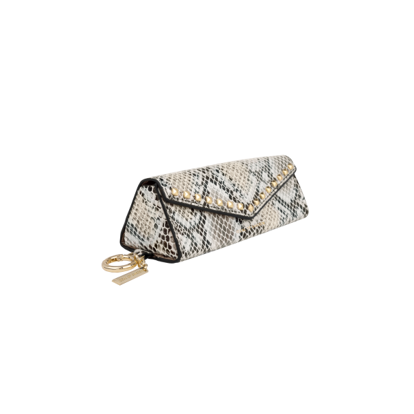 IDEAL OF SWEDEN Sunglass Beige Shimmery Snake IDSCSS21-307