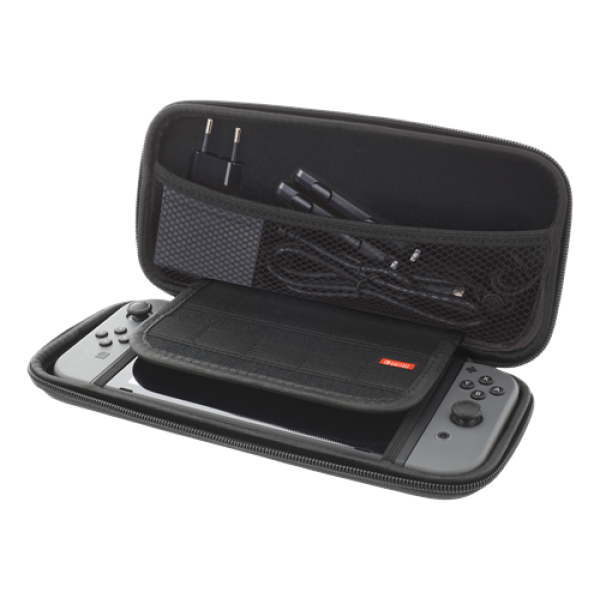 Deltaco Θήκη Μεταφοράς για Nintendo Switch/Switch 7" OLED Hard Case Μαύρη GAM-089