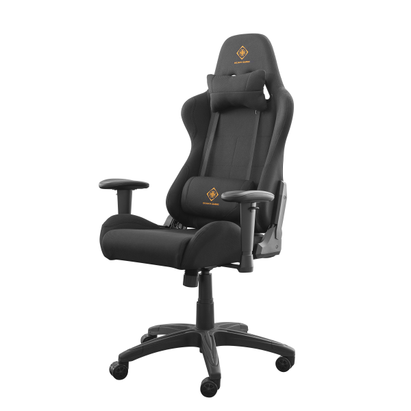 Deltaco Gaming Καρέκλα DC320 Fabric Μαύρη/Πορτοκαλί GAM-051-B