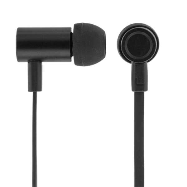 STREETZ Ακουστικά ψείρες 3.5mm Αδιάβροχα με Μικρόφωνο Μαύρο HL-W109