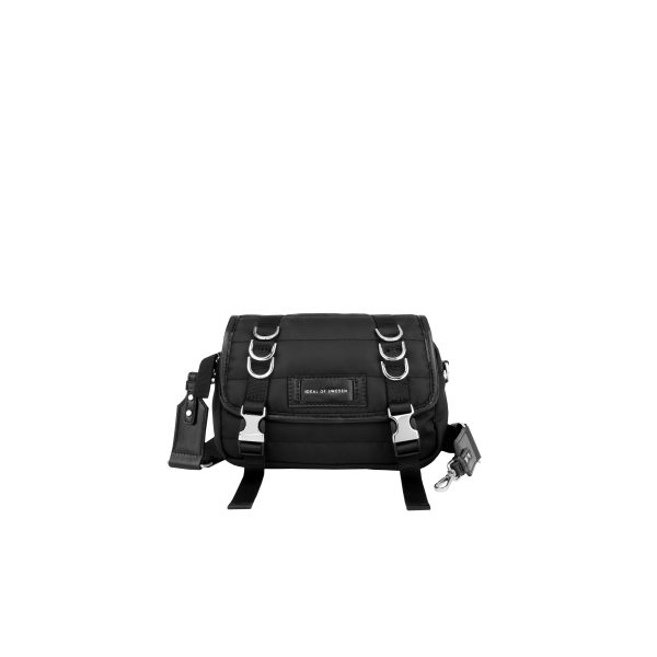 IDEAL OF SWEDEN Τσάντα Olympia Crossbody Bag Quilted Black IDOCBAU21-340