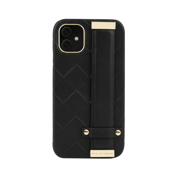 IDEAL OF SWEDEN Statement Case iPhone 11/XR Braided Smooth Noir IDSCSS21-I1961-289