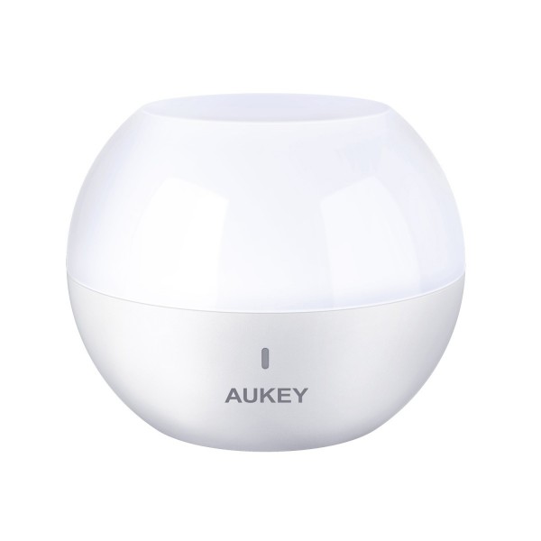 Aukey Mini Επιτραπέζιο Διακοσμητικό Φωτιστικό RGB LED 2W σε Λευκό Χρώμα LT-ST23