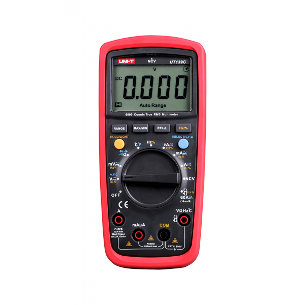 Uni-T Πολύμετρο ψηφιακό True RMS 600V UT-139C MIE0156