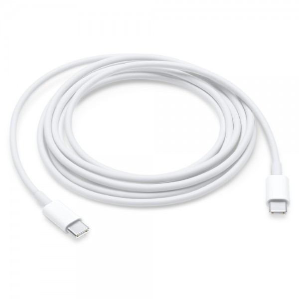 Apple Regular Type C to Type C Cable Λευκό 2m (MLL82ZM/A)