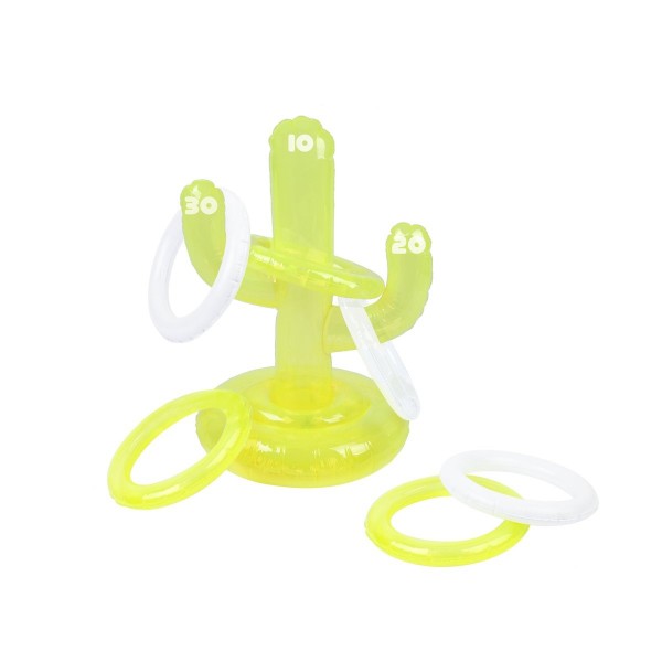 Sunnylife Φουσκωτός κάκτος για στόχους Inflatable Ring Toss Cactus - Neon Lime S1PRIGCC