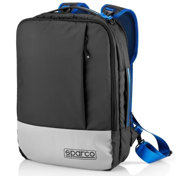 Sparco Gaming Τσάντα Πλάτης FUEL για Laptop 15.6" Μαύρο Μπλε SPBACKPACK