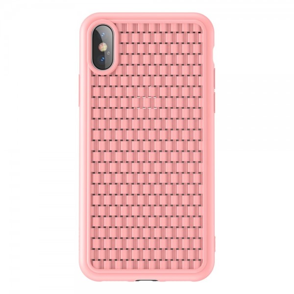 Baseus BV Case 2nd generation For iPhone Xs Max Ροζ