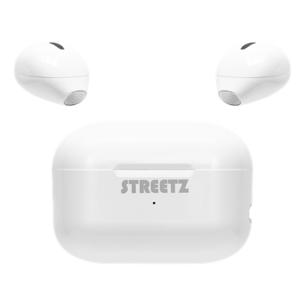 Streetz True Wireless ακουστικά Λευκό TWS-114