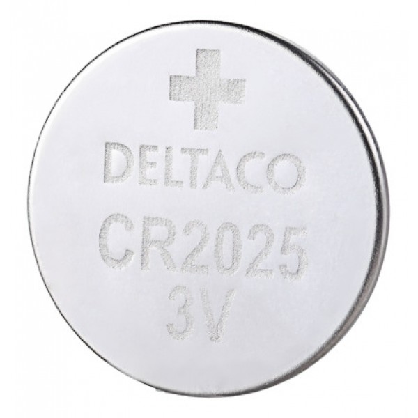 DELTACO Ultimate Μπαταρία Λιθίου, 3V, CR2025 10 Τεμάχια Οικολογική FSC Συσκευασία ULTB-CR2025-10P