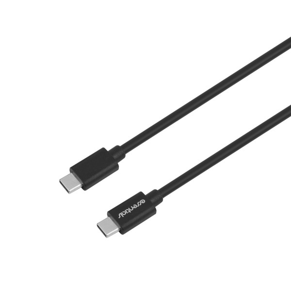 Essentials Καλώδιο Φόρτισης USB-C σε USB-C cable, 1m, 3A, USB 2,0, μαύρο 1110610