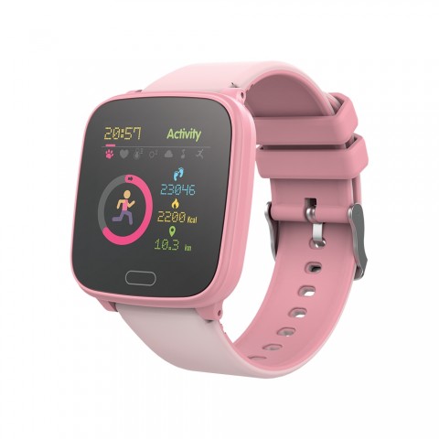Forever smartwatch IGO JW-100 pink Ροζ GSM099130