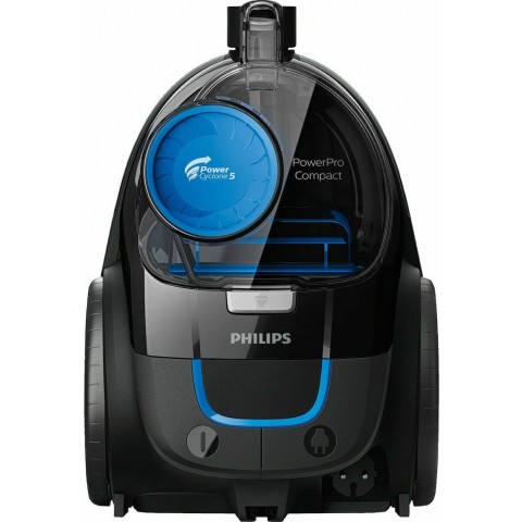 Philips Ηλεκτρική Σκούπα 900W με Κάδο 1.5lt Μαύρη FC9331/09