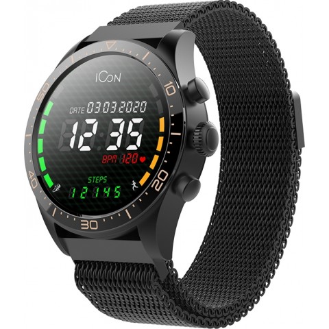 Forever Smartwatch AMOLED ICON AW-100 black GSM099125