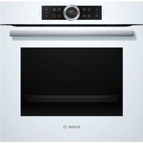 Bosch Φούρνος άνω Πάγκου 71lt χωρίς Εστίες Π59.5εκ. Λευκός HBG634BW1