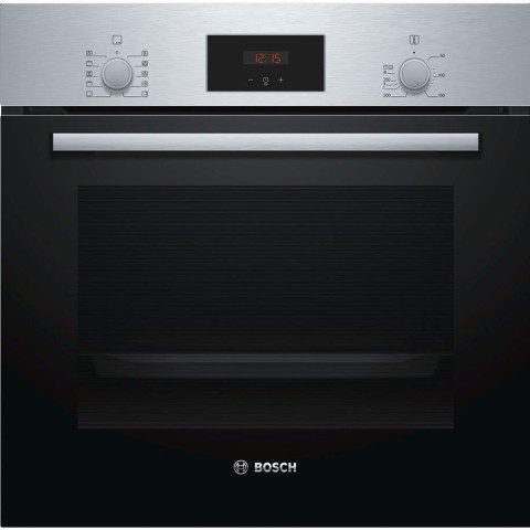 Bosch Φούρνος άνω Πάγκου 66lt χωρίς Εστίες Π59.4εκ. Inox HBF154BS0