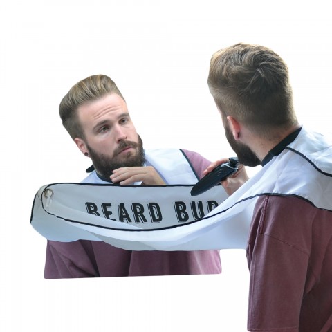 FIZZ Ποδιά για ξύρισμα με βεντούζες Beard Buddy Shaving Bib 100001