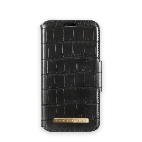 IDEAL OF SWEDEN Θήκη iPhone X/XS Capri Wallet Black Croco IDFW-I8-CAP-01