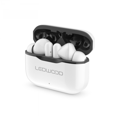 LEDWOOD True Wireless Capella Bluetooth 5.0 TWS LD-T06-WH/BLK