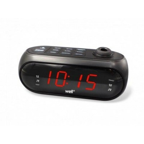 Well Ψηφιακό ρολόϊ - ραδιόφωνο CLOCK-DESK-AWAKE-WL