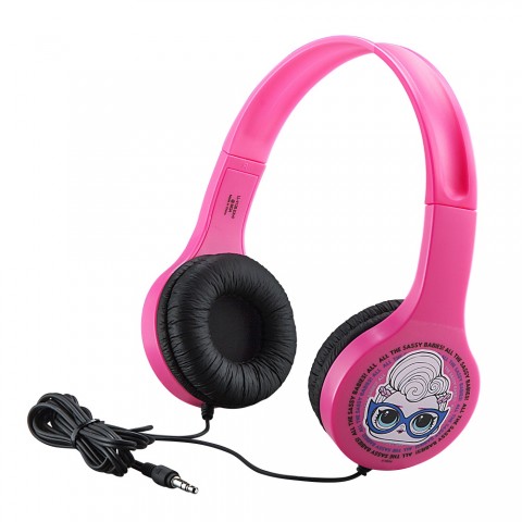 eKids LOL! Surprise Remix Ενσύρματα Ακουστικά με ασφαλή μέγιστη ένταση ήχου για παιδιά (LL-V126) (Ροζ)