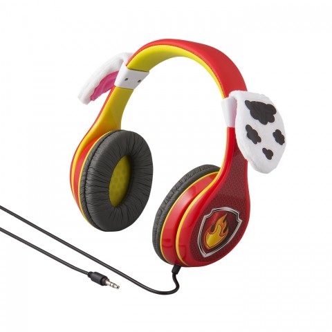 eKids Paw Patrol Marshall Ενσύρματα Ακουστικά με ασφαλή μέγιστη ένταση ήχου για παιδιά και εφήβους (PW-140MA) (Κόκκινο/Κίτρινο)