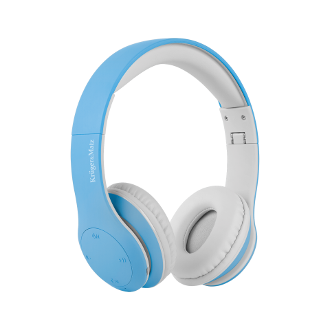 Kruger&Matz Παιδικά ακουστικά bluetooth Μπλε KM0656