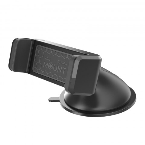Celly Βάση Κινητού Αυτοκινήτου Ταμπλό για Smarthphone έως 6.5" Μαύρη MOUNTDASHBK
