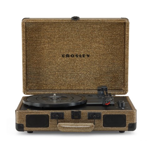 Crosley Πικάπ Cruiser Plus με Bluetooth In&Out Soft Gold SF0001RP-GA4