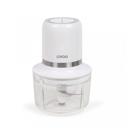 LIVOO Επαναφορτιζόμενος Πολυκόπτης 1,2L 200W 600mAh USB-C Λευκός DOP222