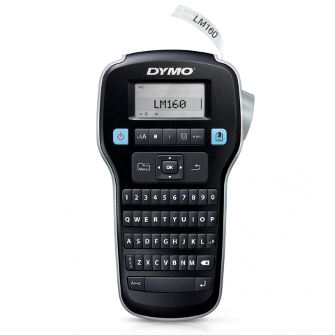Dymo Ηλεκτρονικός Ετικετογράφος Χειρός LM160 σε Μαύρο Χρώμα 2142267