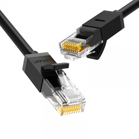 Ugreen Καλώδιο Δικτύου Ethernet patchcord RJ45 Cat 6 UTP 1000Mbps 20m Μαύρο 20166