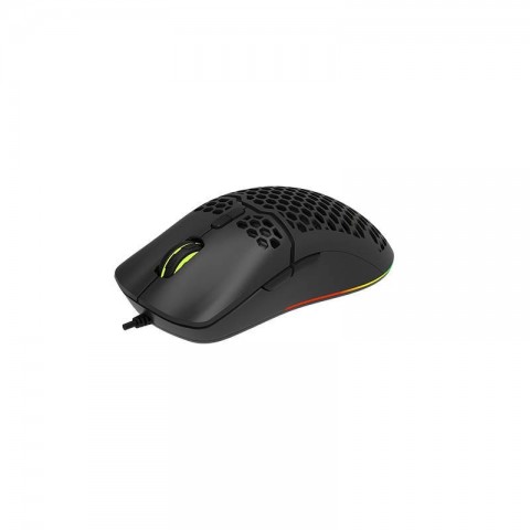Delux Wired Gaming Mouse 12400DPI RGB Μαύρο M700 (PMW3327)
