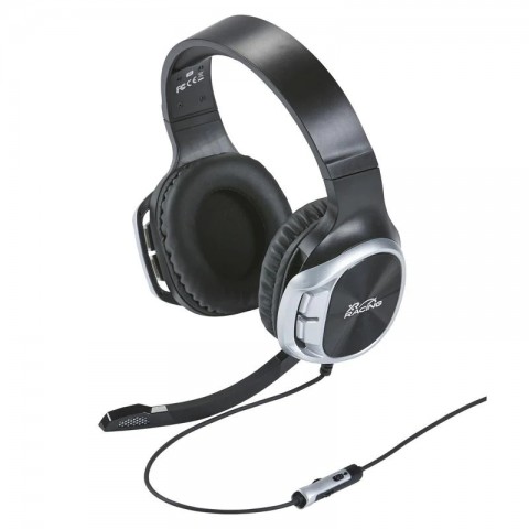 X-Rocker Gaming Headset XH4 Stereo Multiformat Ενσύρματο 3.5mm Μαύρο Ασημί 5101601