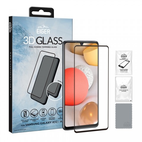 Eiger Mountain Glass Προστασία Οθόνης 3D Samsung A52/A52s 5G/A53 EGSP00695